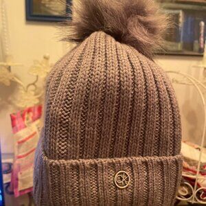 Calvin Klein Beanie Hat with Pom Pom